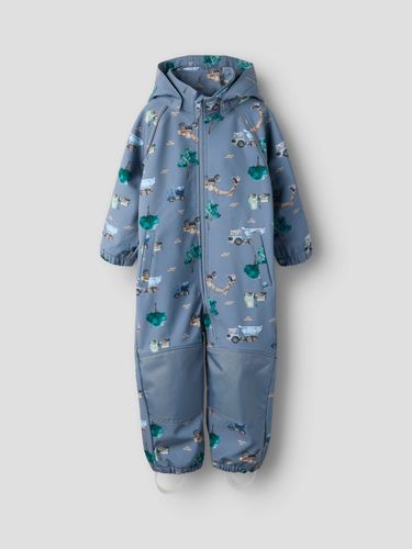 Name It Malfa work Softshelldress til barn - flint stone