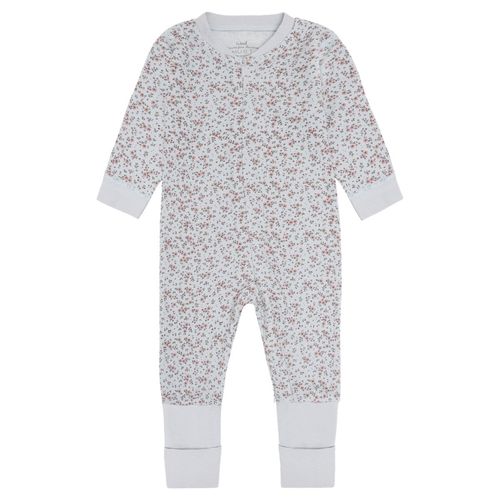 Hust & Claire Manu Tiny ull/bambus heldress - a bit blue