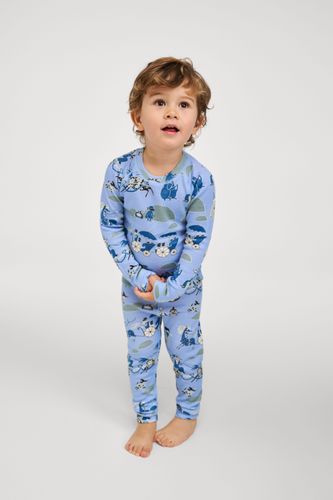 Reima Moomin Trivsam ull/bambus sett - airy blue