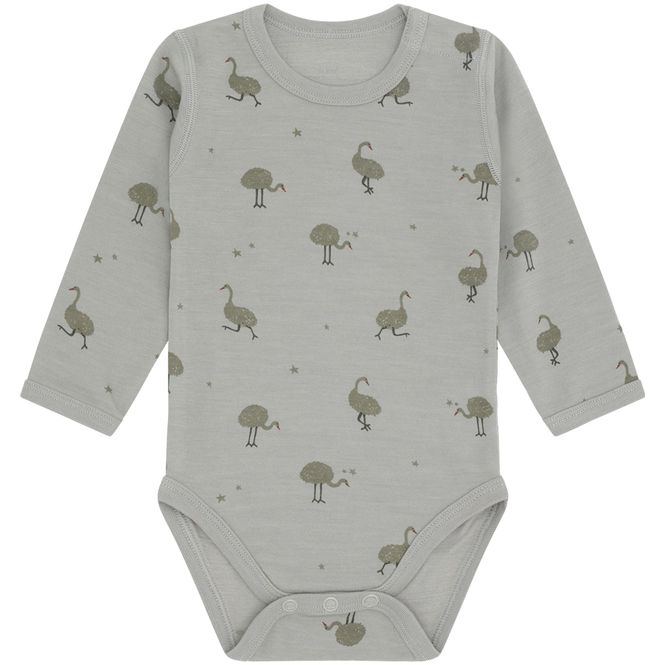 Hovedbilde Hust & Claire Baloo Ostrich ull/bambus body - ...