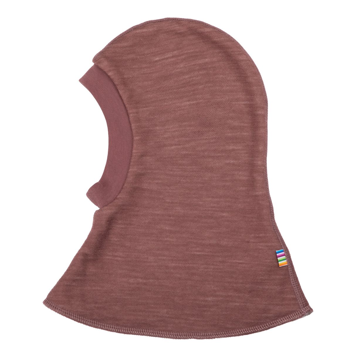 Joha Goose ull/bambus balaclava - ensfarget rosa