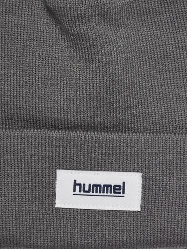 Hummel Knit beanie - dark gull gray