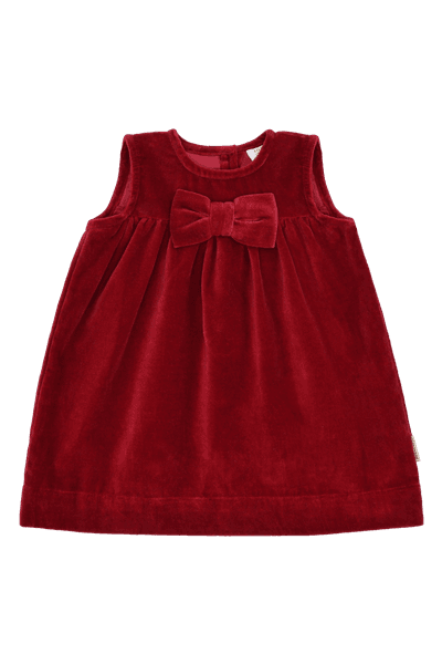 Hovedbilde Hust & Claire Katinka Velourkjole til baby - ...