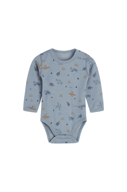 Hovedbilde Hust & Claire Baloo Fly ull/bambus body - blue ...