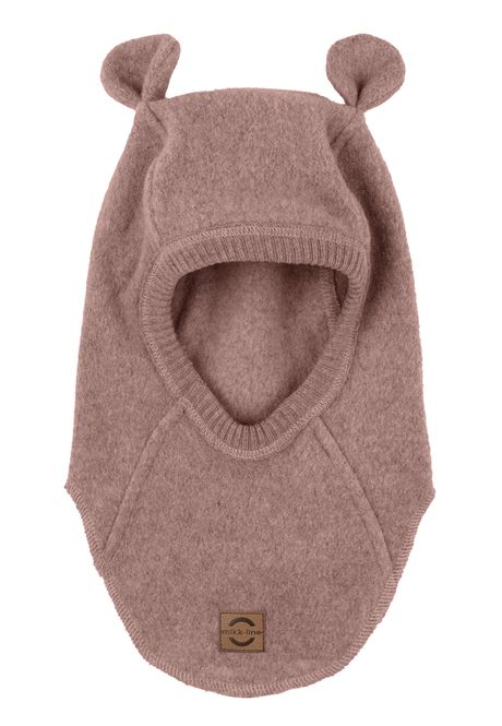 Hovedbilde Mikk-Line Bomullsfleece balaclava - burlwood ...