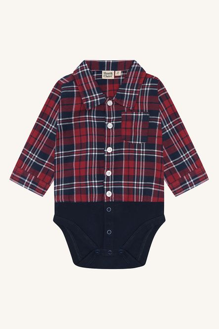 Hovedbilde Hust & Claire Bertil Joy skjortebody - more navy