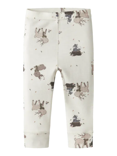 Hovedbilde Name It Willitus ull leggings til baby - snow ...