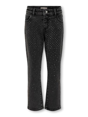 Kids Only Emily Rhinestone jeans - washed black