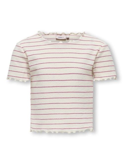Hovedbilde Kids Only  Anits cropped t-skjorte til barn - ...