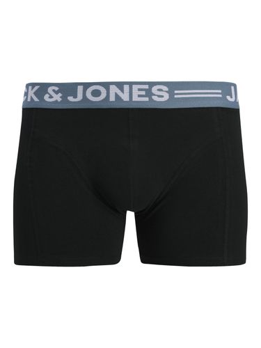 Jack and Jones Sense 3-pk Boxer til barn - sort med farge