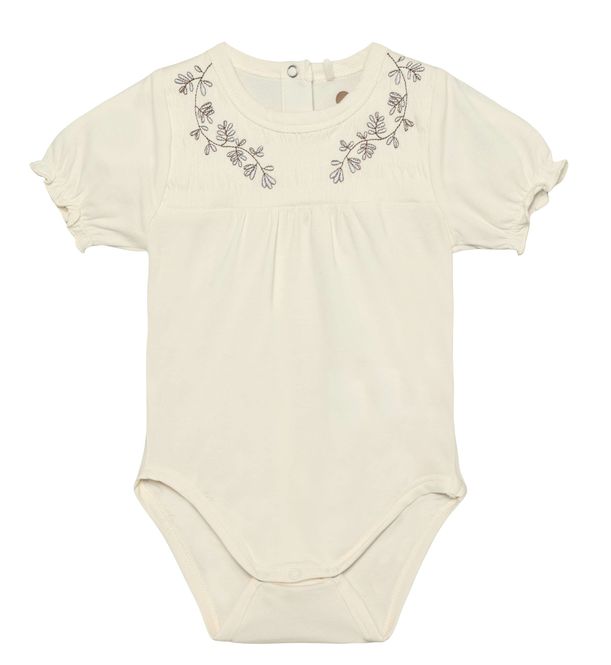 Hovedbilde En Fant Kortermet body til baby - eggnog
