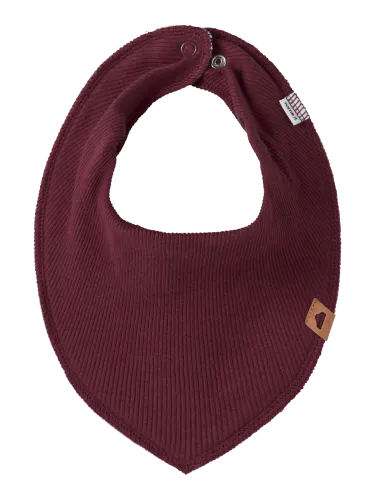 Name It Yvette ribbet siklesmekke til baby - burgundy
