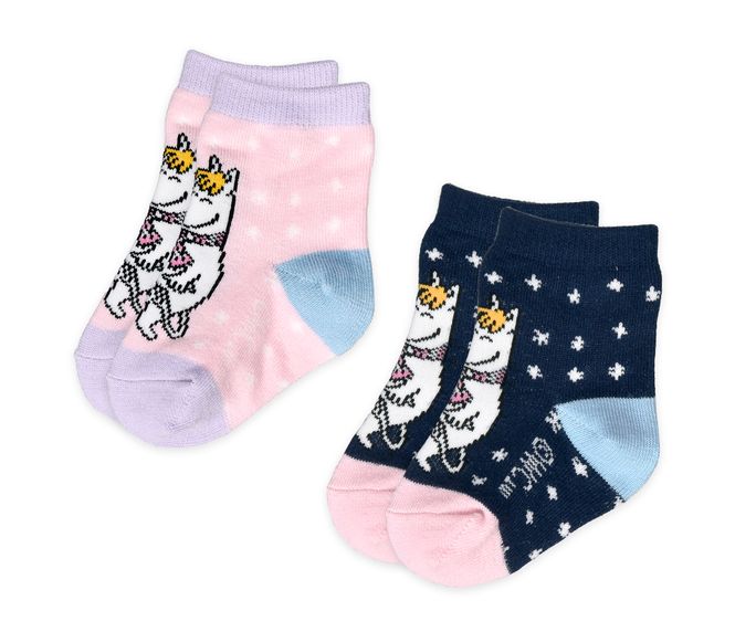 Hovedbilde Moomin Babysokker 2pk, Snorkfrøken