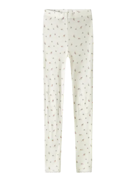 Hovedbilde Name It Wang ull leggings til kids - snow white