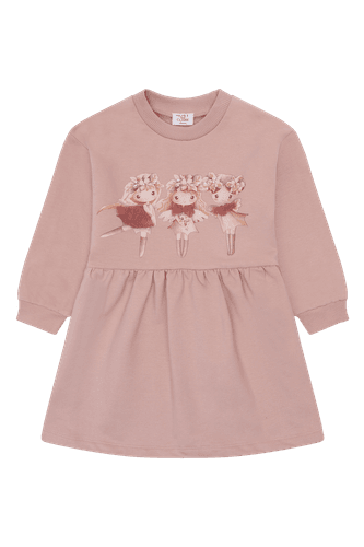 Hust & Claire Donna Magic kjole til barn - adobe rose