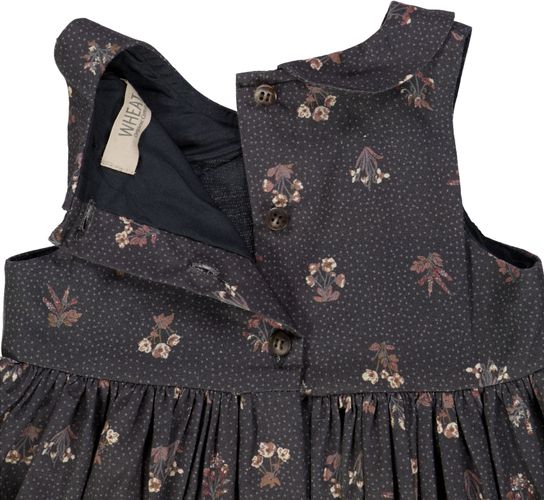Wheat Eila kjole - black flowers 