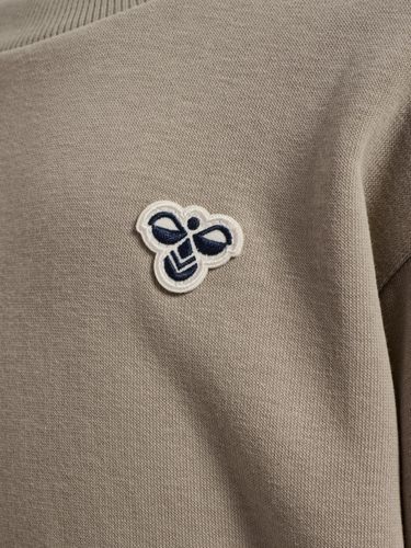Hummel Mini Loose Bee genser til barn - vintage khaki