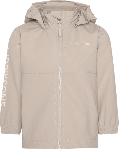 Didriksons Hallon Vindtett jakke til barn - beach beige