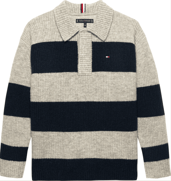 Hovedbilde Tommy Hilfiger ull rugby genser - dark night navy