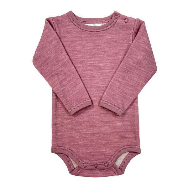 Hovedbilde Blinke Rose ull/bambus body ensfarget - floral ...