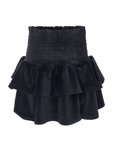 Vilje & Ve Hermine velour skjørt - Classic Navy