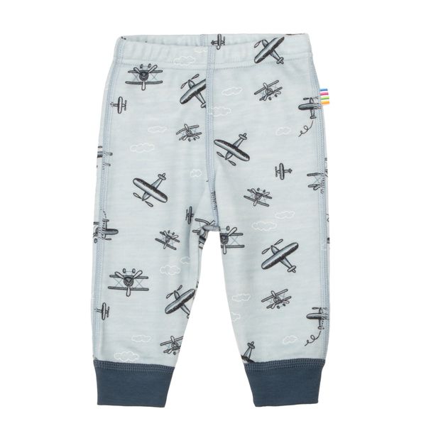 Hovedbilde Joha Propeller ull/bambus leggings  - blå