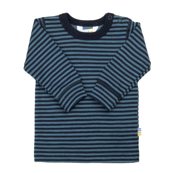 Hovedbilde Joha Mini stripe ull trøye - navy