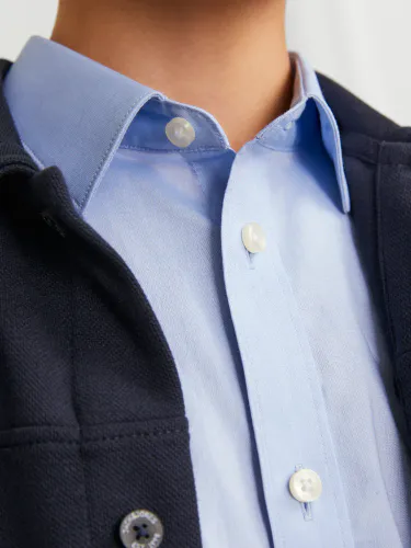 Jack and Jones Parma Skjorte til junior - cashmere blue