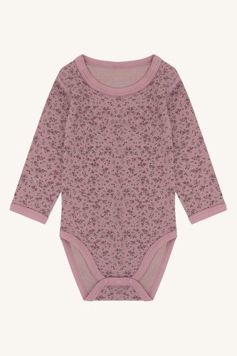 Hust & Claire Baloo Tiny ull/bambus body - heather
