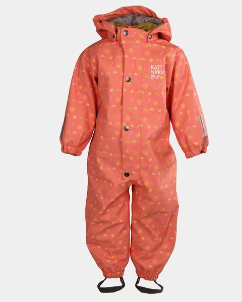 Hovedbilde Kattnakken Babyregndress Dugg - stokkrose