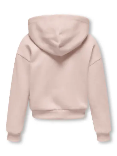 Kids Only Rita Hettegenser med zip - rose smoke