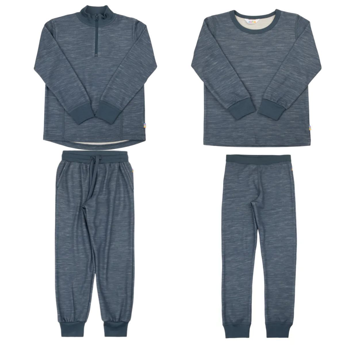 Pakkedeal - Joha ull/bambus kids - dark denim