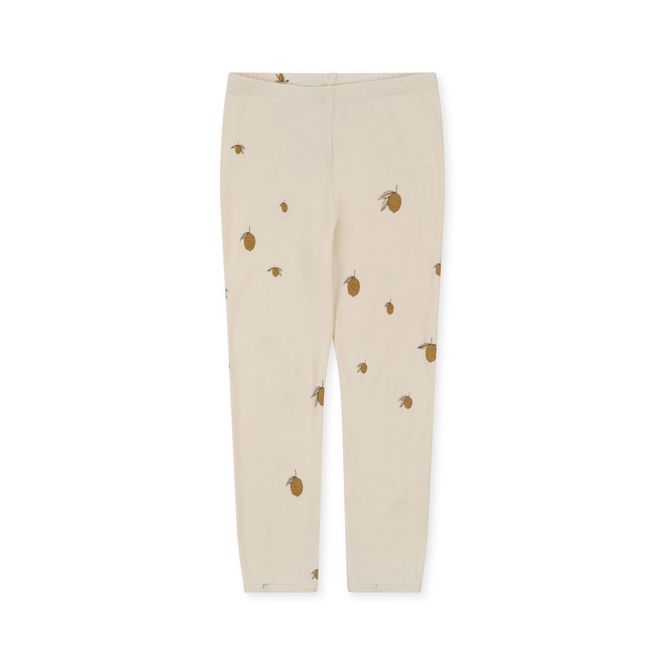 Hovedbilde Konges Sløjd leggings til baby - lemon