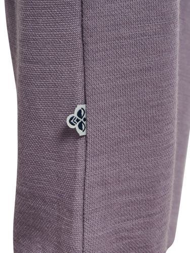 Hummel Mini ull/bambus bukse - gray ridge lilla