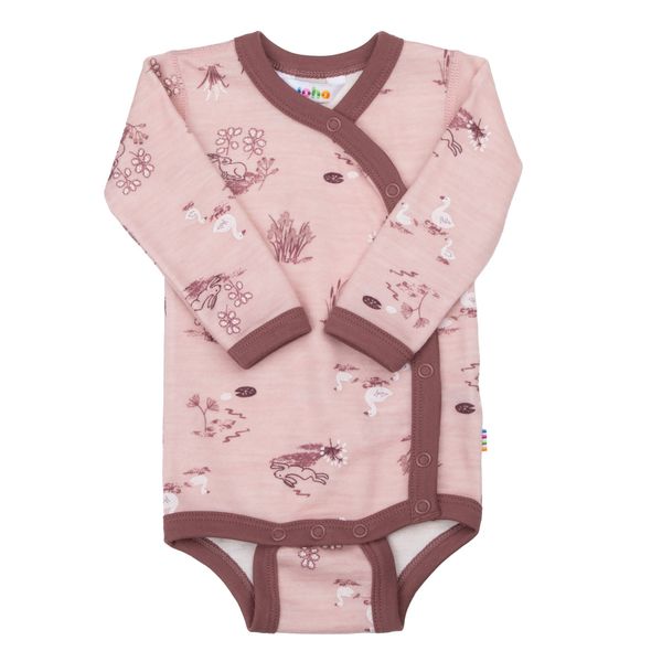 Hovedbilde Joha Goose ull/bambus omslagsbody - rosa