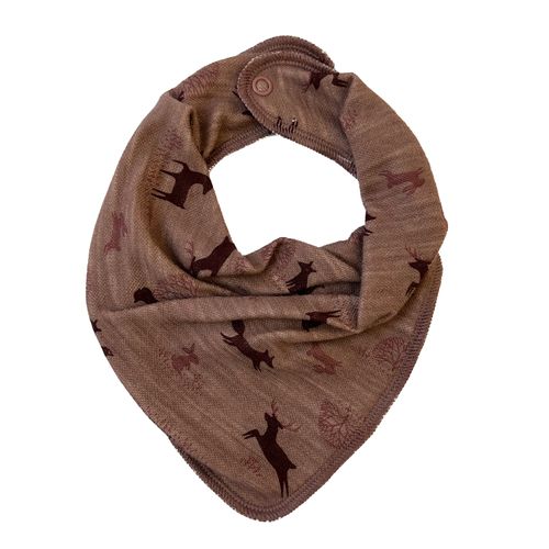 Blinke Forest ull/bambus smekkeskjerf - rose grey 