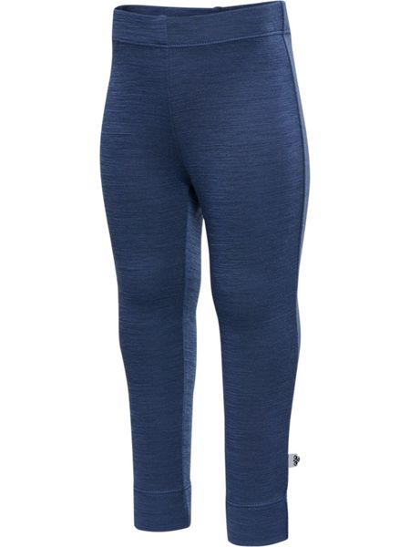 Hovedbilde Hummel Mini ull/bambus leggings - vintage indigo