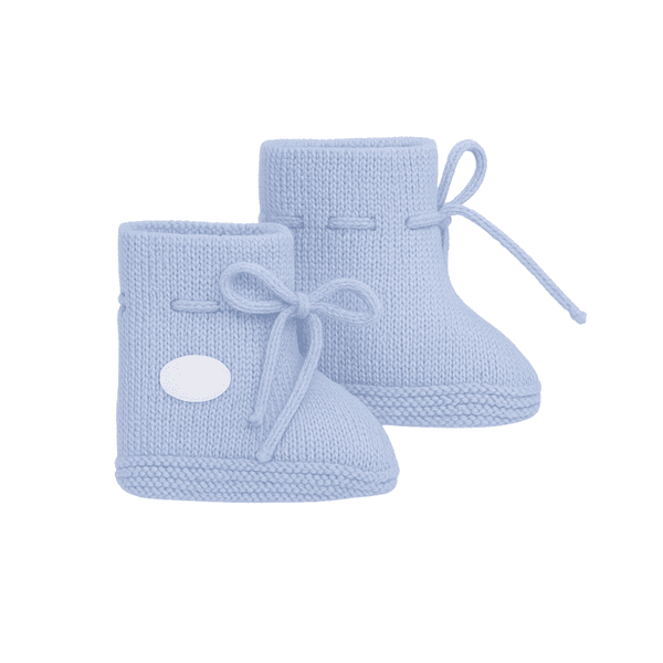 Hovedbilde Lillelam babytøfler classic - himmelblå