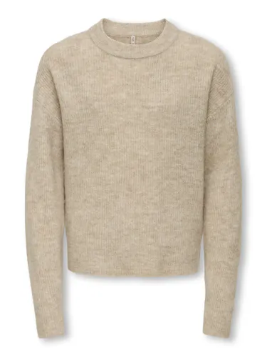 Kids Only Camilla strikket genser - pumice stone melange