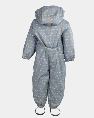 Kattnakken Babyregndress Dugg - mjuk blå