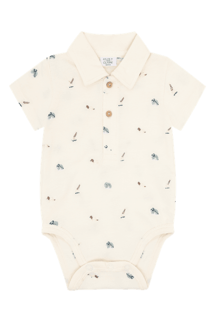 Hovedbilde Hust & Claire Bendy Animals body til baby - snow ...