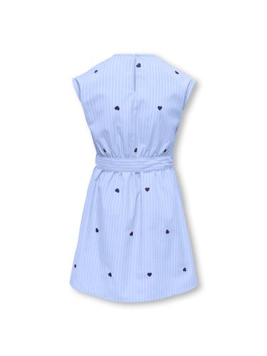 Kids Only Lina kjole med belte - moonlight blue