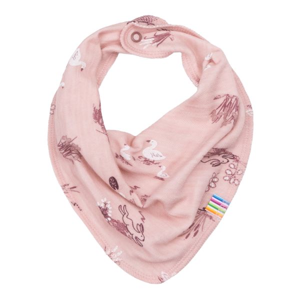 Hovedbilde Joha Goose ull/bambus smekkeskjerf - rosa