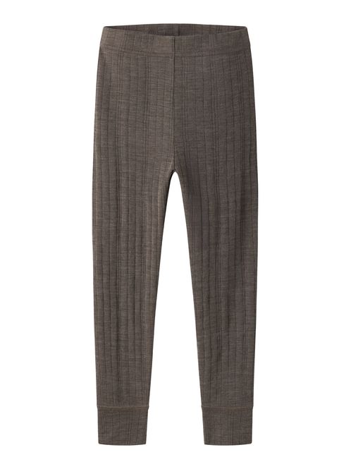 Hovedbilde Name It Wang ull leggings til barn - morel