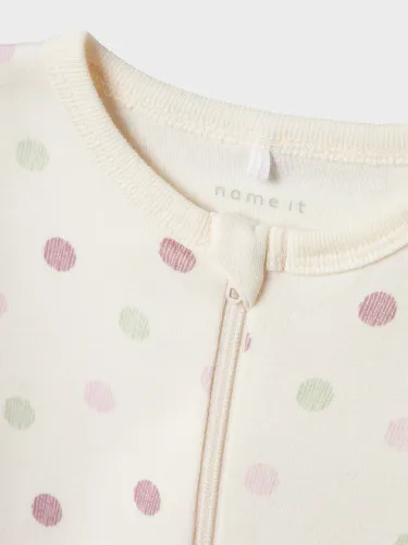 Name It Dots 2-pk pysjamas - jet stream