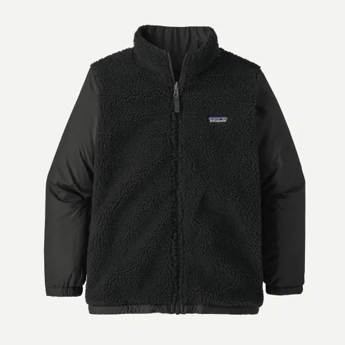 Patagonia Kids' 4-in-1 Everyday Jacket, Black