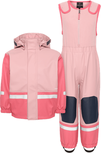 Didriksons Boardman Regnsett til barn - soft pink