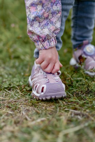 Mikk Line Sandal Mesh - adobe rose