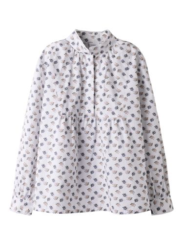 Name It Terina skjorte til festdrakt til kids - white/flowers