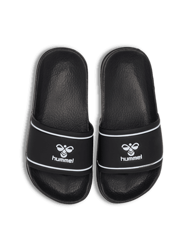 Hummel Pool slide slippers til barn - black